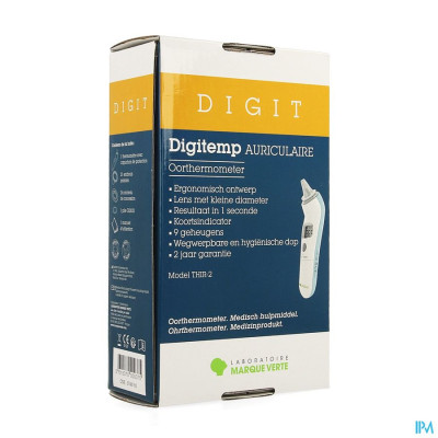 Marque Verte Digitemp Digitale Oorthermometer