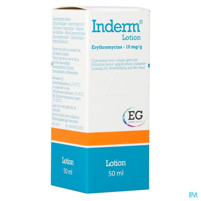 EG Inderm® Lotion Erythromycine 10 mg/g (50ml)