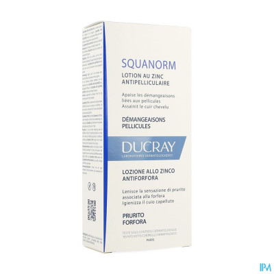 Ducray Squanorm Lotion Anti-Roos Zink (200ml)