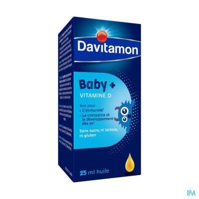 Davitamon Baby+ Vitamine D Olie (25ml)