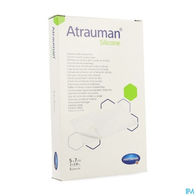 Atrauman® Silicone 5x7cm (5 stuks)