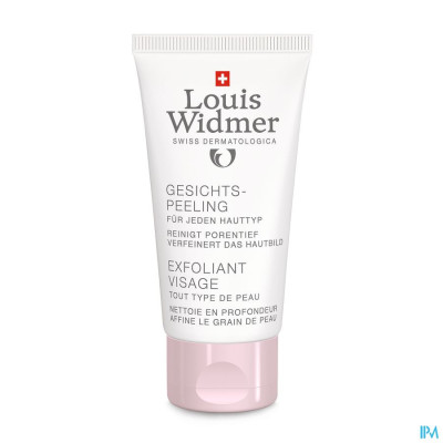 Louis Widmer - Gezichtspeeling (zonder parfum) - 50ml