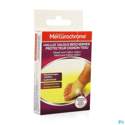 Mercurochrome Hallux Valgus Beschermer