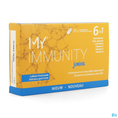 MY IMMUNITY Junior 6-in-1 (30 kauwtabletten)