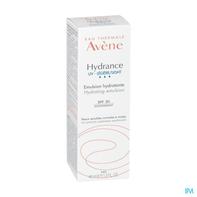 Avène Hydrance Uv Licht Hydraterende Emulsie (40ml)