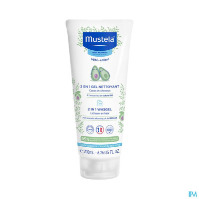 Mustela Normale Huid 2-in-1 Wasgel (200ml)