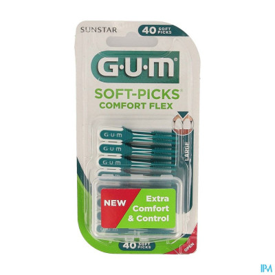 GUM® Softpicks Comfort Flex Large 40