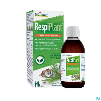 Respiplant Siroop Neus&keel Nat.afweer150ml Boiron