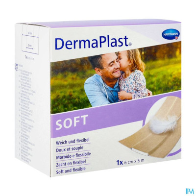 DermaPlast® SOFT 6cmx5m (1 stuk)