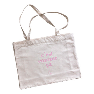 Cent Pur Cent - Totebag Naturel - C'est comme ça