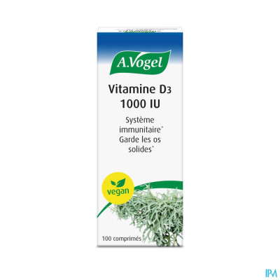 A.Vogel Vitamine D3 (100 tabletten)