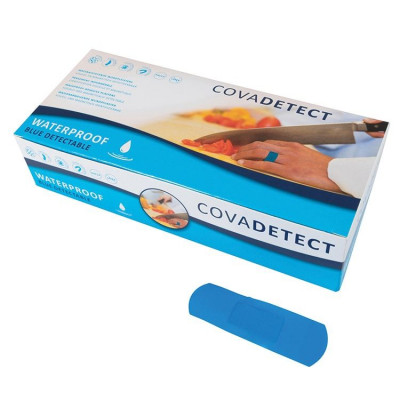 CovaDetect Detecteerbare Pleister 25x72mm Waterproof 2572W (100 pleisters)