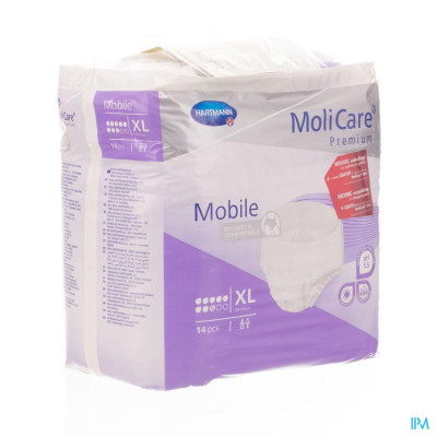MoliCare® Premium Mobile 8 drops XL (14 stuks)