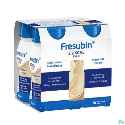 Fresubin 3,2 Kcal Drink 125ml Noisettes/hazelnootjes