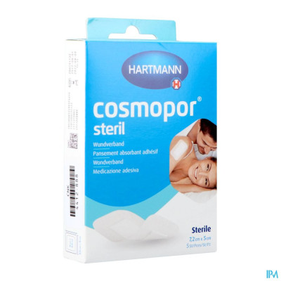 Cosmopor® Steriel Selfcare 7,2x5cm (5 stuks)