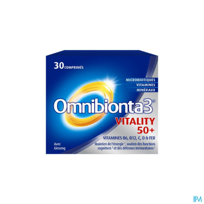 Omnibionta® 3 Vitality 50+ (30 tabletten)