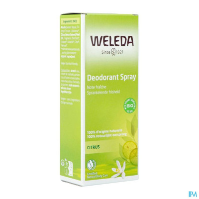 Weleda Citrus Deodorant Spray (100ml)