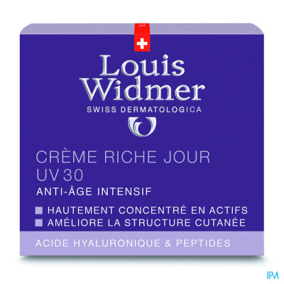 Louis Widmer - Intensief Anti-Ageing Rijke Dagcrème UV30 (licht parfum) - 50 ml