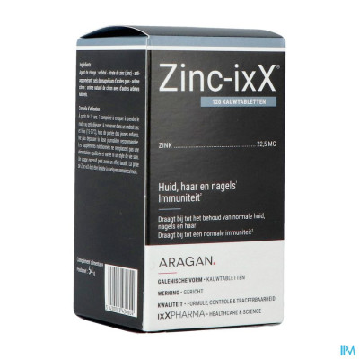 ixX Pharma Zinc-ixX (120 tabletten)