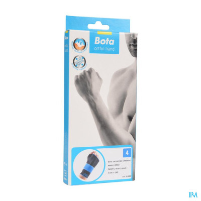 Bota Ortho Handpolsbandage 501 Zwart N4