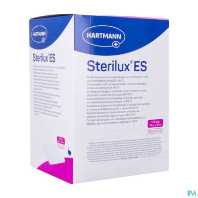 Sterilux® ES 10x10cm 8-laags Steriel (30x5 stuks)