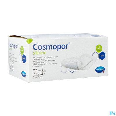 Cosmopor® Silicone 7,2x5cm (50 stuks)