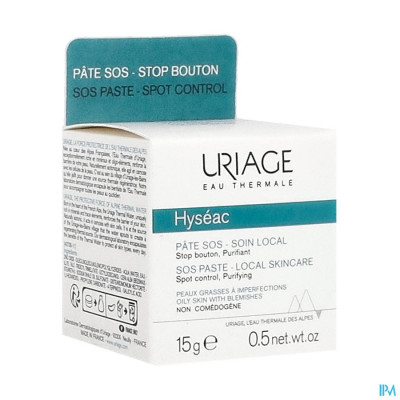 Uriage Hyseac Pasta Sos Creme 15ml