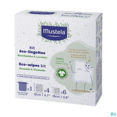 Mustela Mijn 1ste Kit Eco Doekjes (10 stuks)