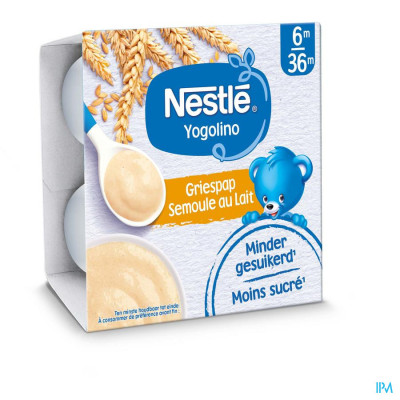 Nestle Baby Dessert Griespap Pot 4x100g