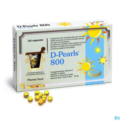 Pharma Nord D-Pearls 800 (120 capsules)