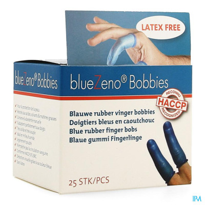 Bluezeno Bobbies Blauw (25 bobbies)