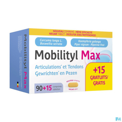 Mobilityl Max - Nieuwe Formule (90 tabletten)