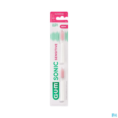 GUM® Sonic Sensitive Batterij Tandenborstel Opzet 2