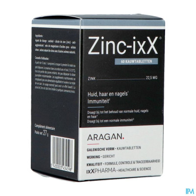 ixX Pharma Zinc-ixX (60 tabletten)