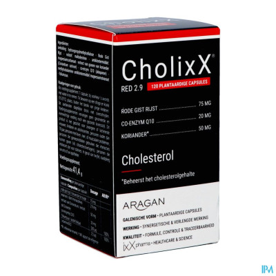 ixX Pharma Cholixx RED 2.9 (120 plantaardige capsules)