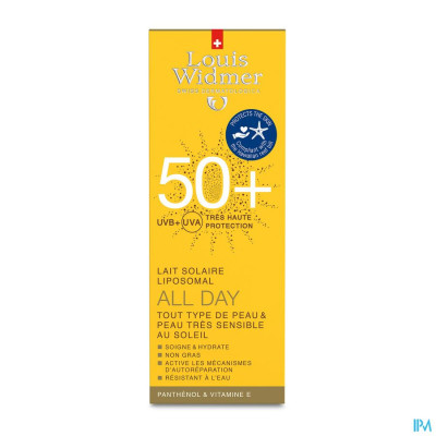 Louis Widmer Sun - All Day 50+ (licht parfum) - 100ml