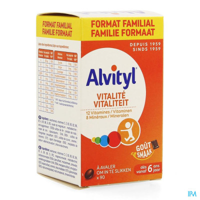 Alvityl Vitaliteit (90 tabletten)