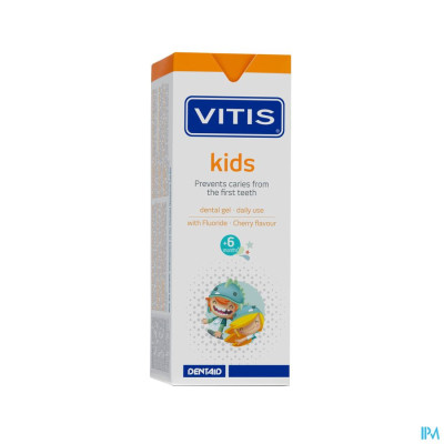 Vitis Kids Gel Tandpasta 50ml