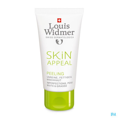Louis Widmer - Skin Appeal Peeling (zonder parfum) - 50 ml