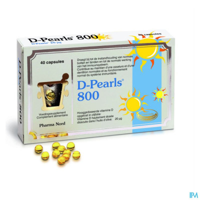 Pharma Nord D-Pearls 800 (40 capsules)