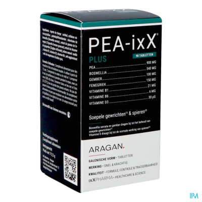 ixX Pharma PEA-ixX Plus (90 plantaardige tabletten)