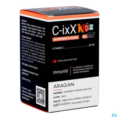 ixX Pharma C-ixX Kidz (30 kauwtabletten)
