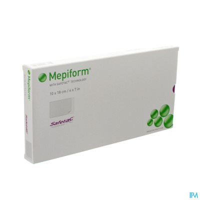 Molnlycke® Mepiform Verb Adh Litteken Ster 10x18,0cm 5 293400