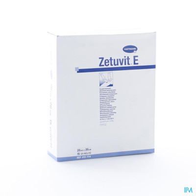 Zetuvit® E 20x20cm Steriel (15 stuks)