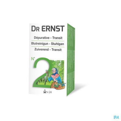 Dr Ernst N° 2 Thee Zuiverend & Transit