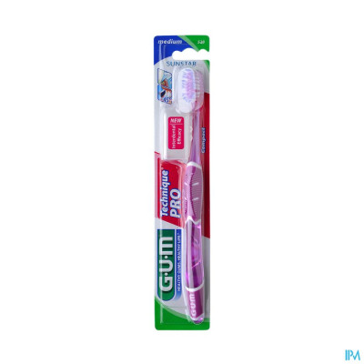 GUM® Technique Pro Compact Medium Tandenborstel 528