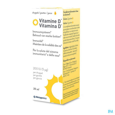 Vitamine D3 Liquid 30ml 25777