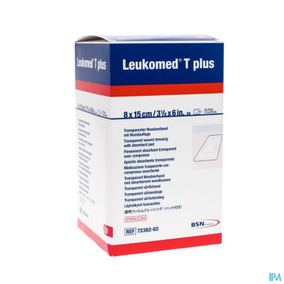 Leukomed T Plus Verb Ster 8,0cmx15cm 50 7238202