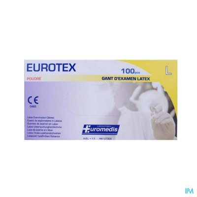 Pharmex Eurotex Latex l Gepoederd 100