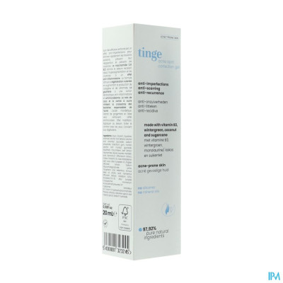 Tinge Acne Spot Correction Gel (20ml)